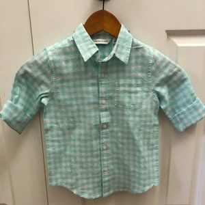 Janie and Jack Boys Long Sleeve button down  shirt